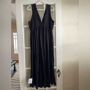 ASOS Long V-Neck Dress